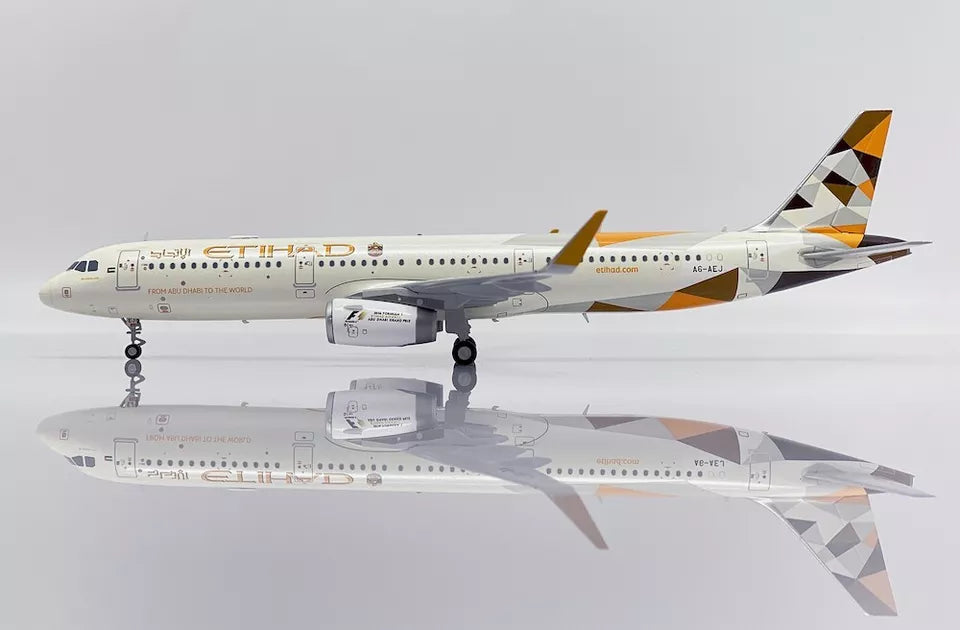 JC WINGS A321 ETIHAD AIRWAYS REG: A6-AEJ