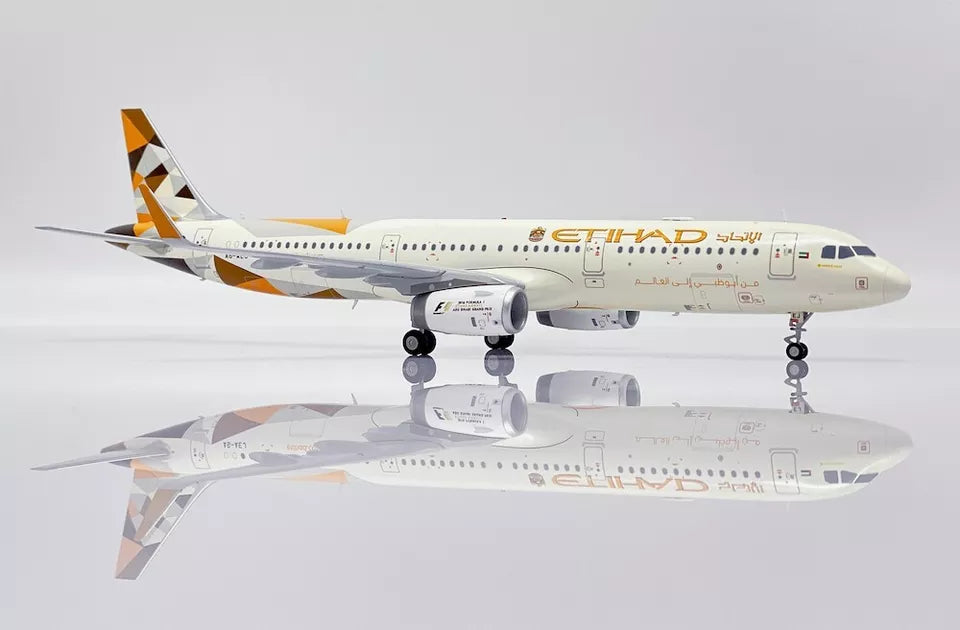 JC WINGS A321 ETIHAD AIRWAYS REG: A6-AEJ