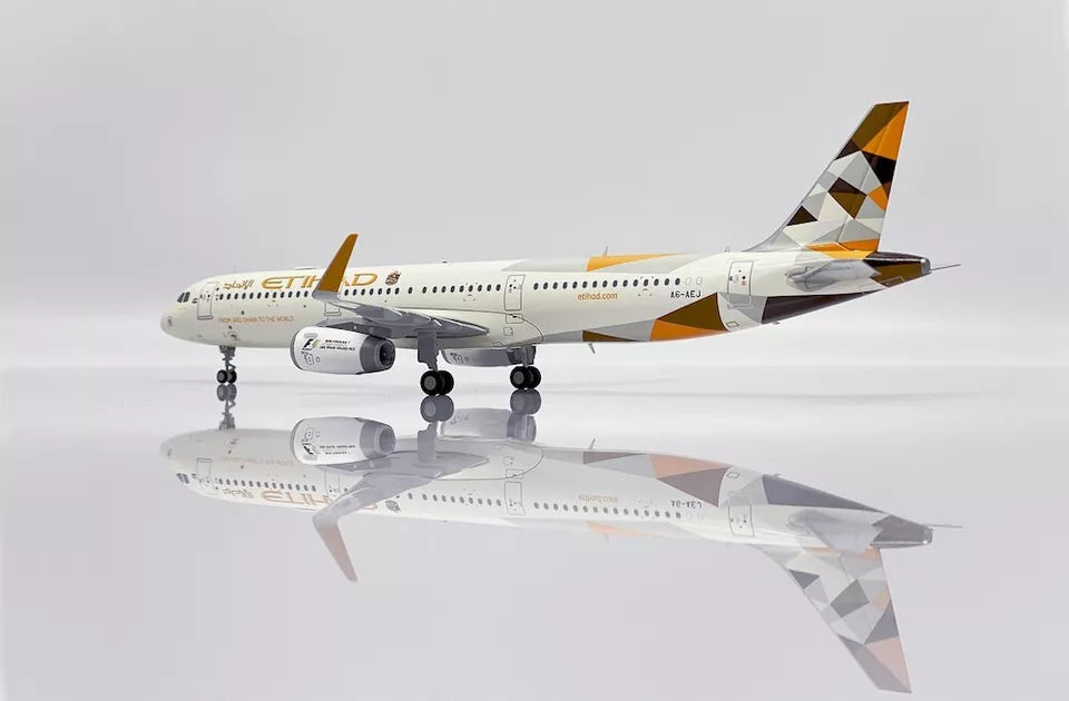 JC WINGS A321 ETIHAD AIRWAYS REG: A6-AEJ