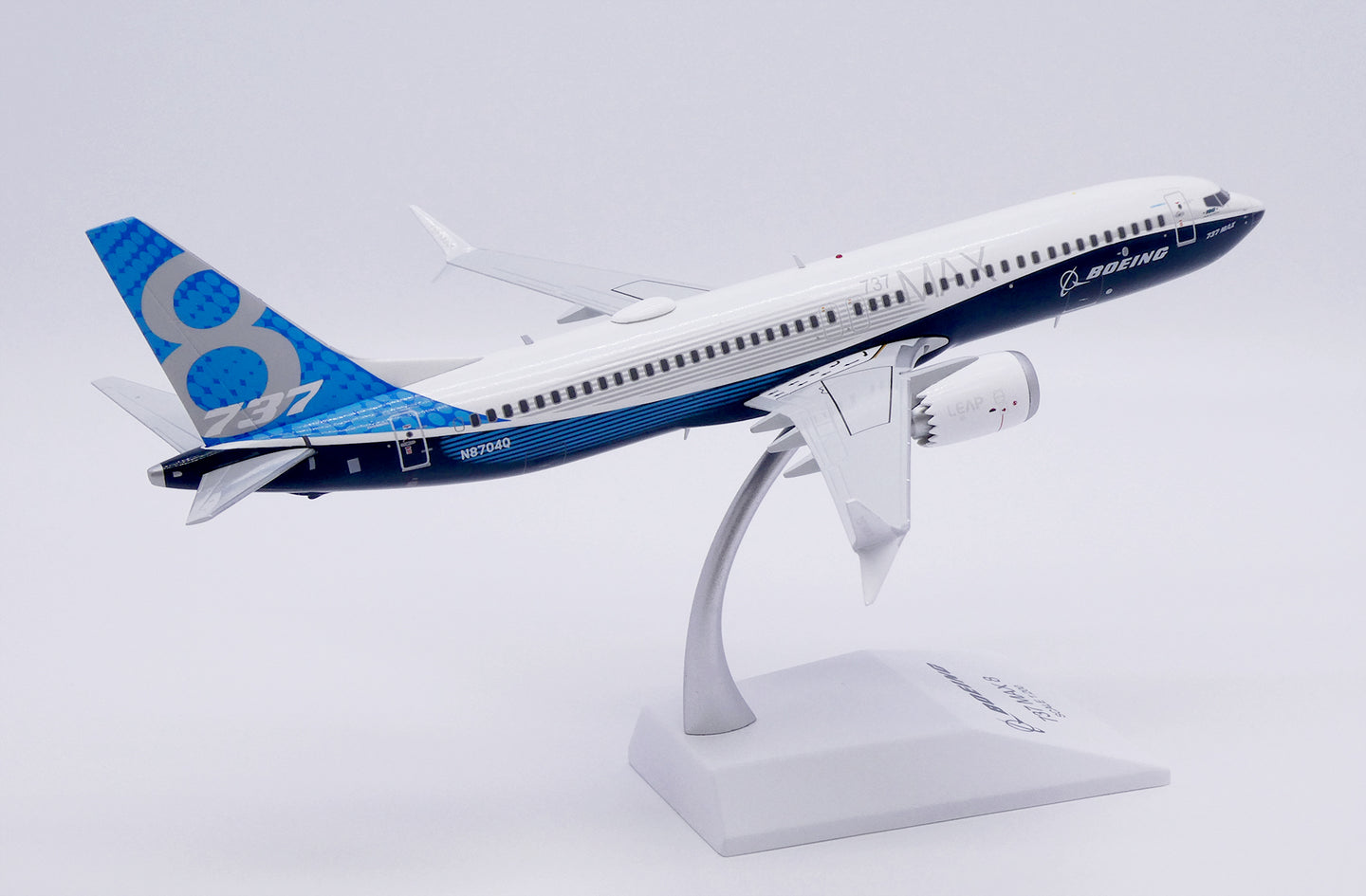 JC WINGS B737 MAX 8 HOUSE COLOURS "BOEING HOUSE COLOUR" REG: N8704Q