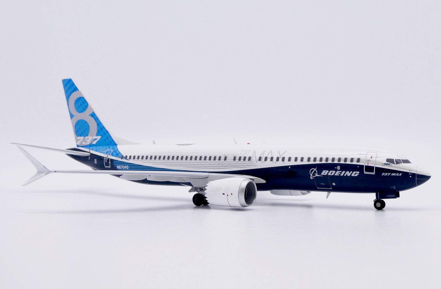 JC WINGS B737 MAX 8 HOUSE COLOURS "BOEING HOUSE COLOUR" REG: N8704Q