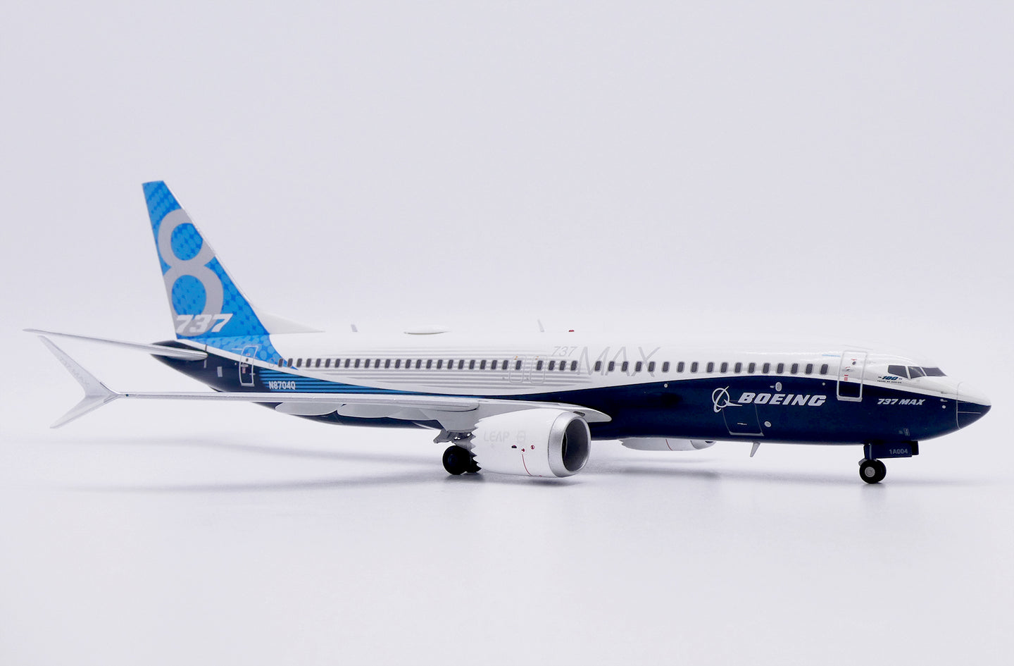 JC WINGS B737 MAX 8 HOUSE COLOURS "BOEING HOUSE COLOUR" REG: N8704Q