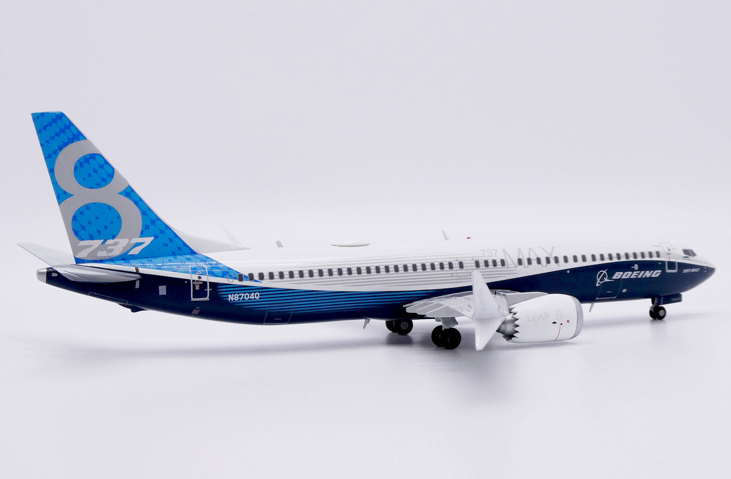 JC WINGS B737 MAX 8 HOUSE COLOURS "BOEING HOUSE COLOUR" REG: N8704Q