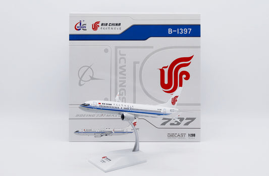 JC WINGS B737 MAX 8 AIR CHINA REG: B-1397
