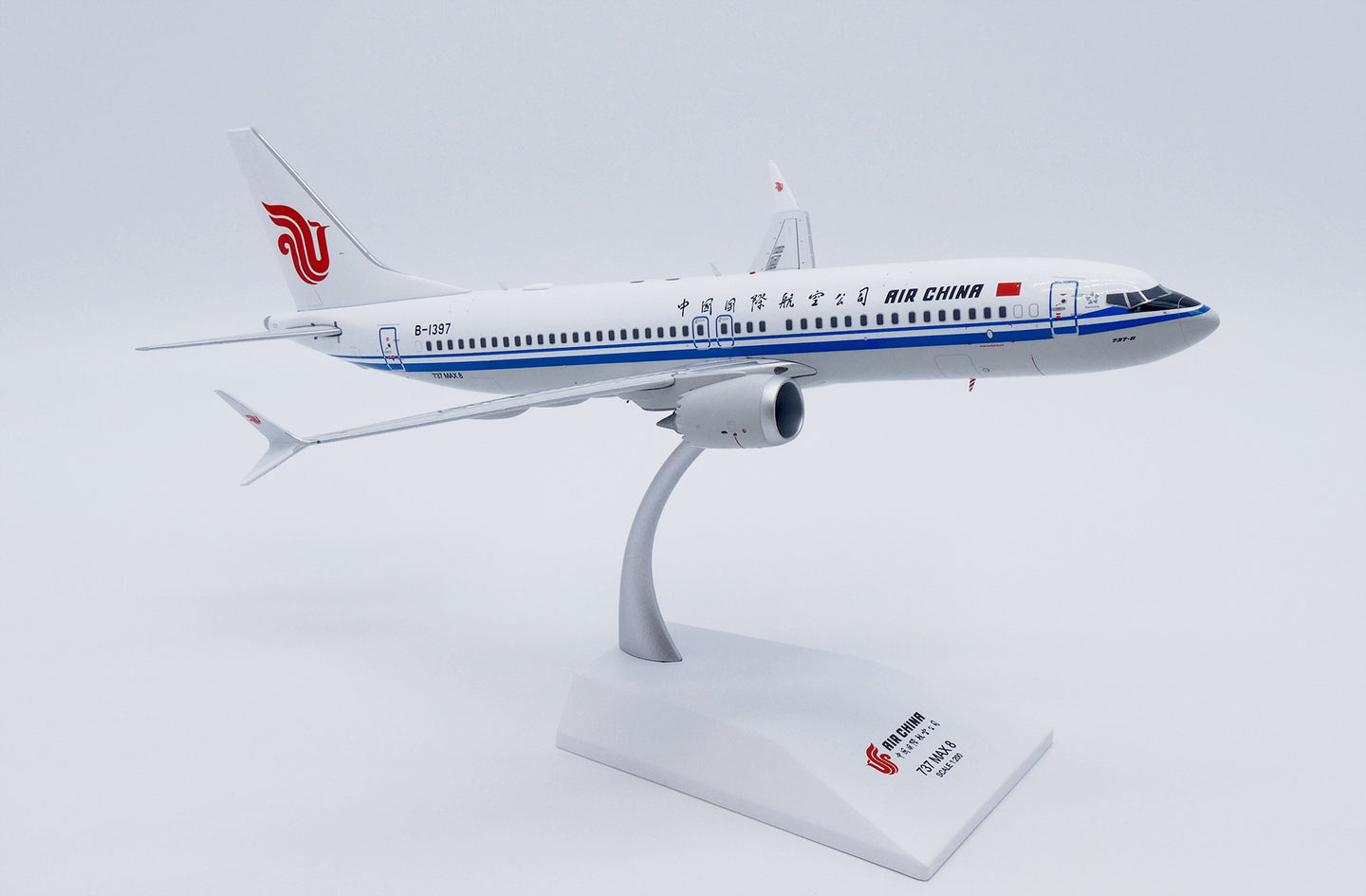 JC WINGS B737 MAX 8 AIR CHINA REG: B-1397