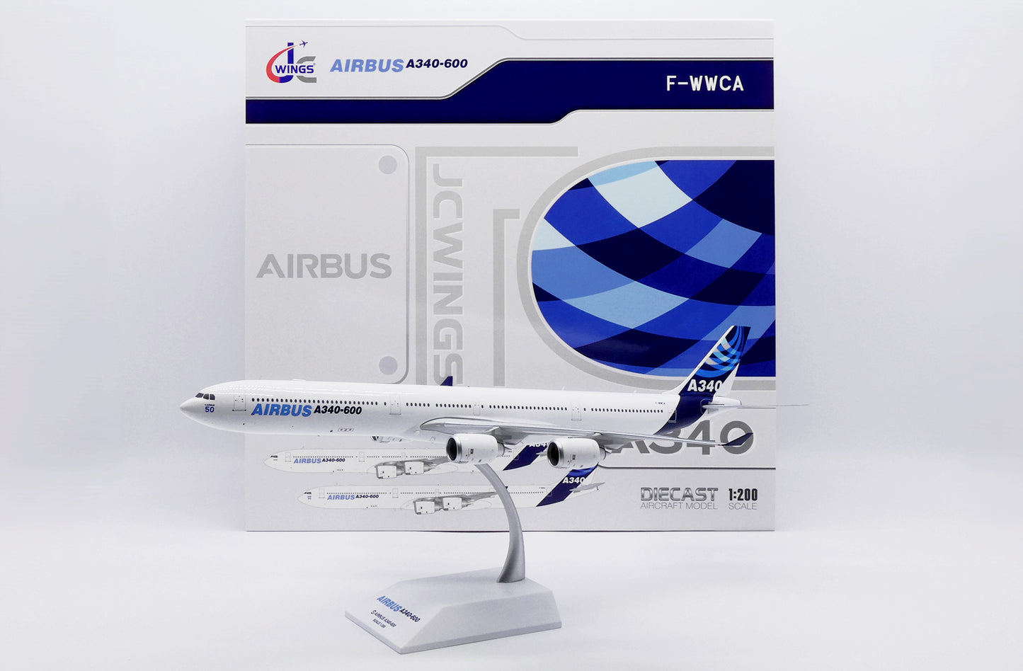 JC WINGS A340-600 HOUSE COLOUR "50" REG: F-WWCA