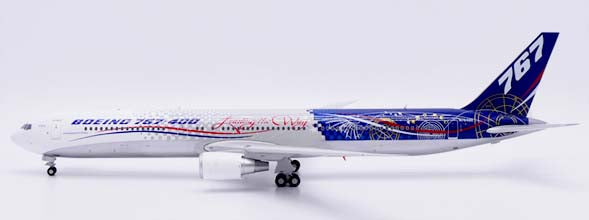 JC WINGS B767-400ER HOUSE COLOUR "LEADING THE WAY" (POLISHED) (FLAPS DOWN) REG: N76400