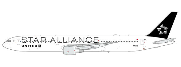 JC WINGS B767-400ER UNITED AIRLINES "STAR ALLIANCE" REG: N76055