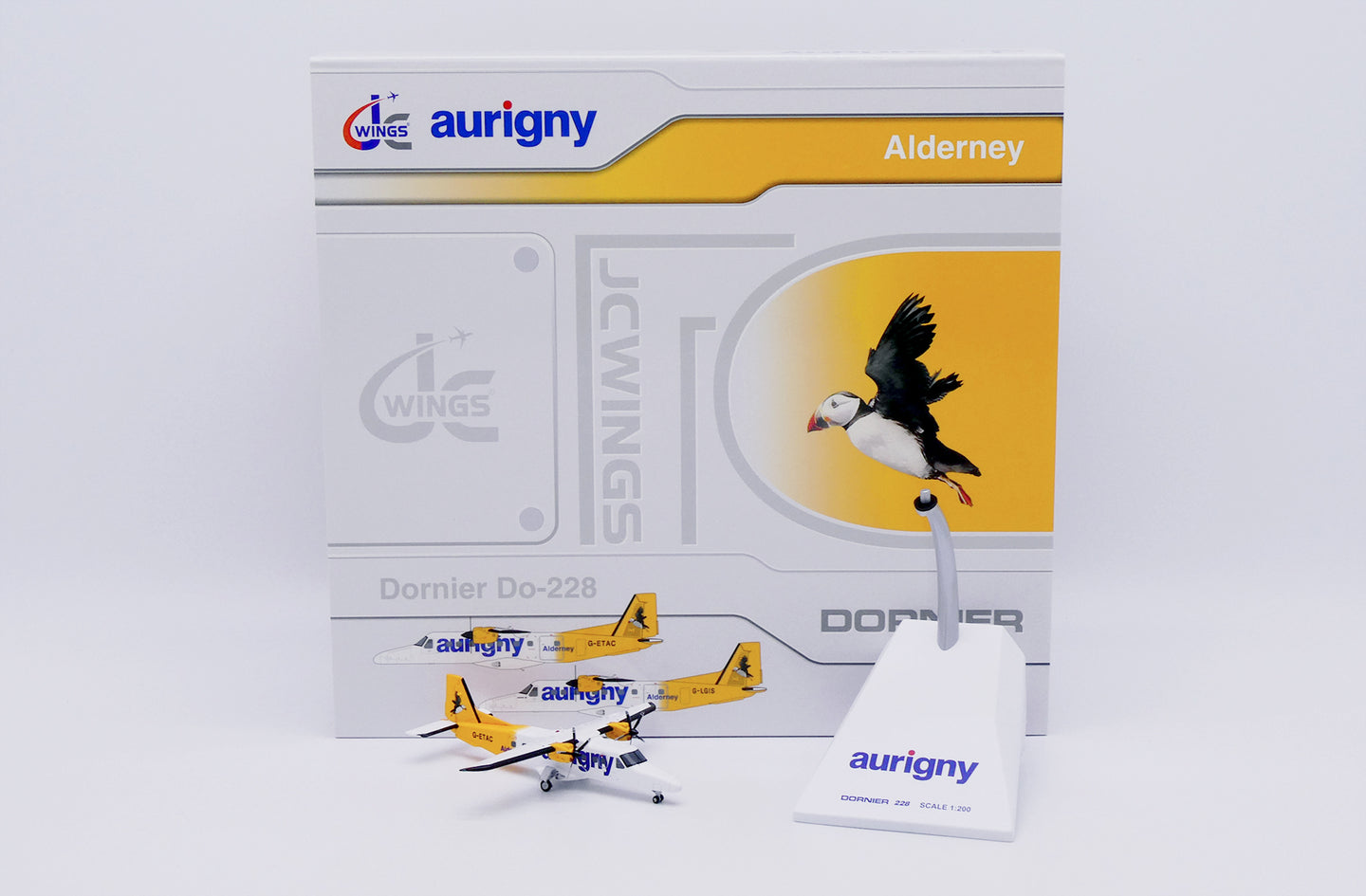 JC WINGS DORNIER DO-228-200 AURIGNY AIR SERVICES REG: G-ETAC