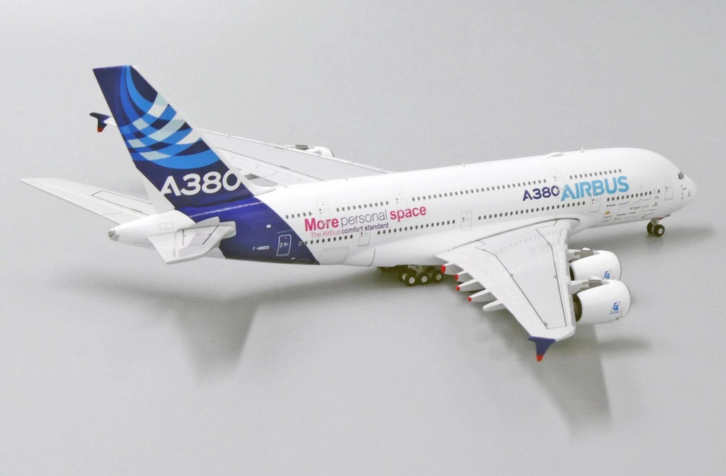 JC WINGS A380 AIRBUS INDUSTRIE "MORE PERSONAL SPACE" REG: F-WWDD