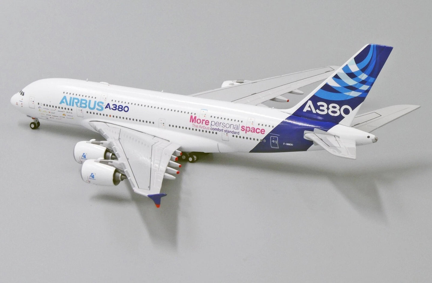 JC WINGS A380 AIRBUS INDUSTRIE "MORE PERSONAL SPACE" REG: F-WWDD