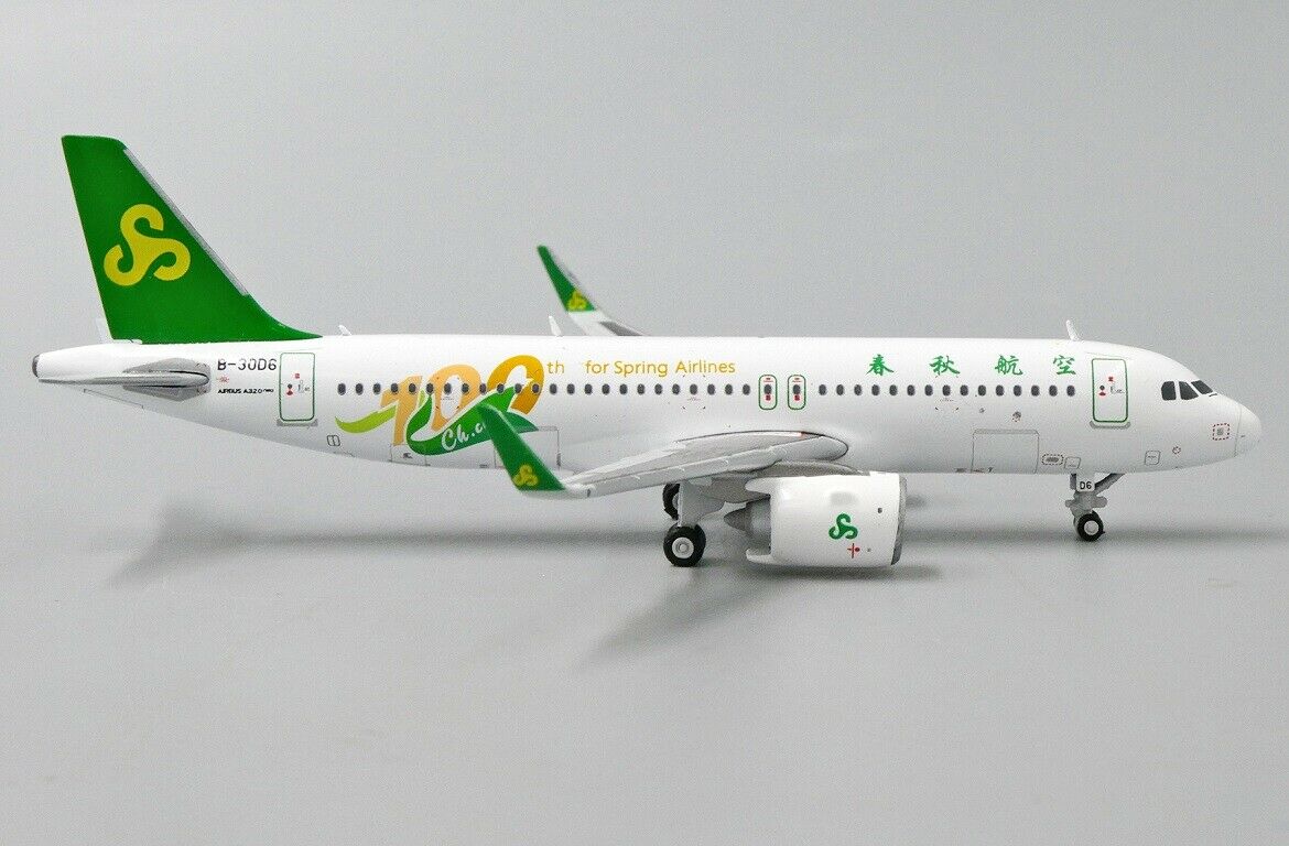 JC WINGS A320NEO SPRING AIRLINES REG:B-30D6