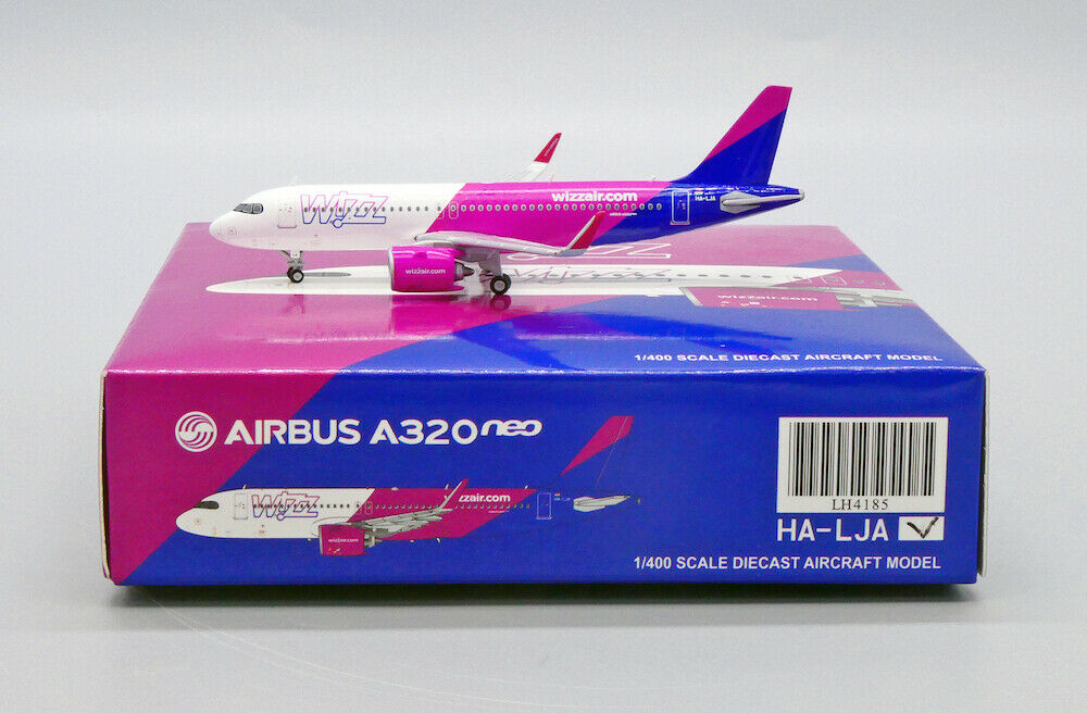 JC WINGS A320NEO WIZZ AIR REG: HA-LJA