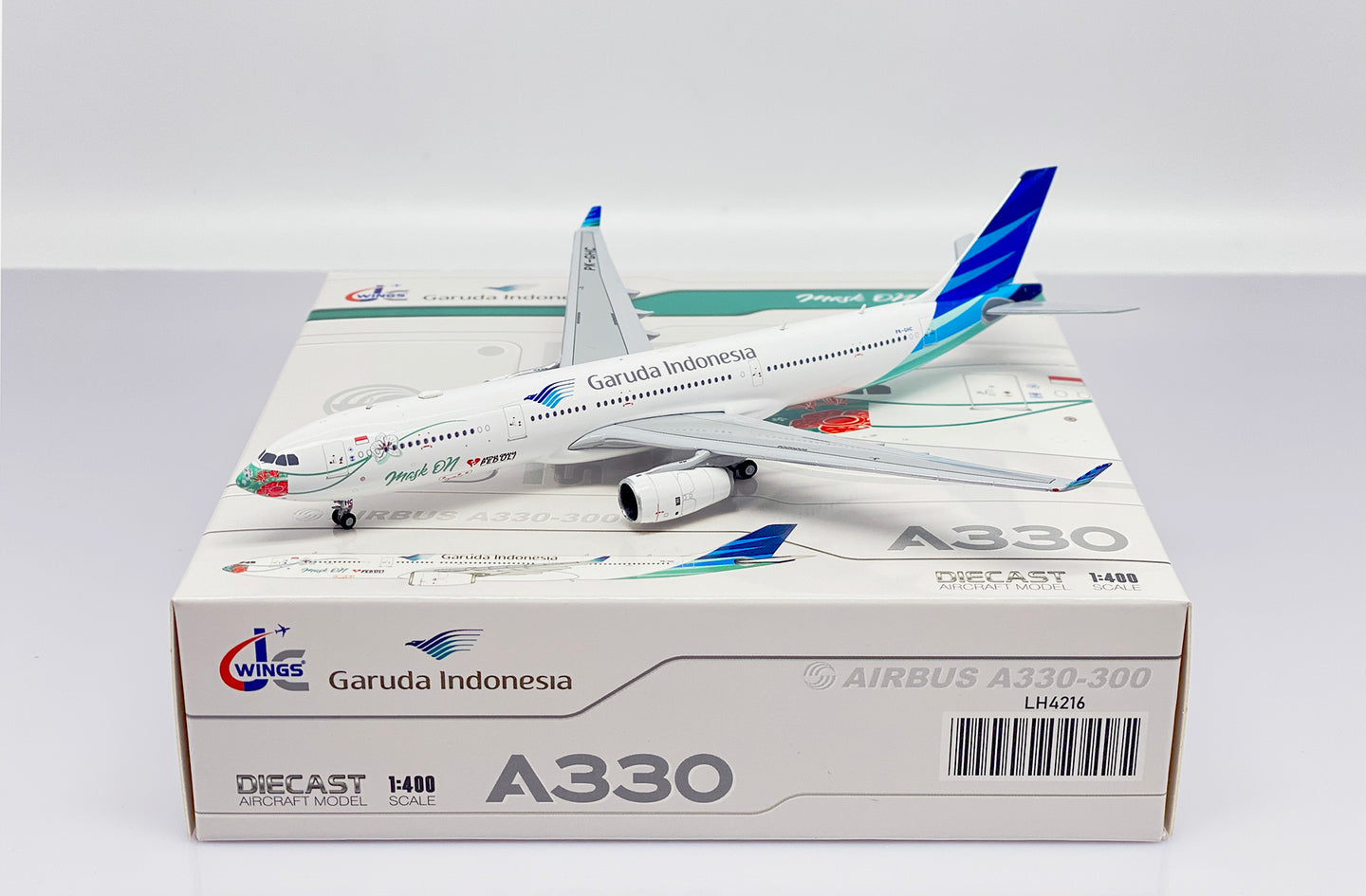 JC WINGS A330-300 GARUDA INDONESIA "MASK ON" REG: PK-GHC