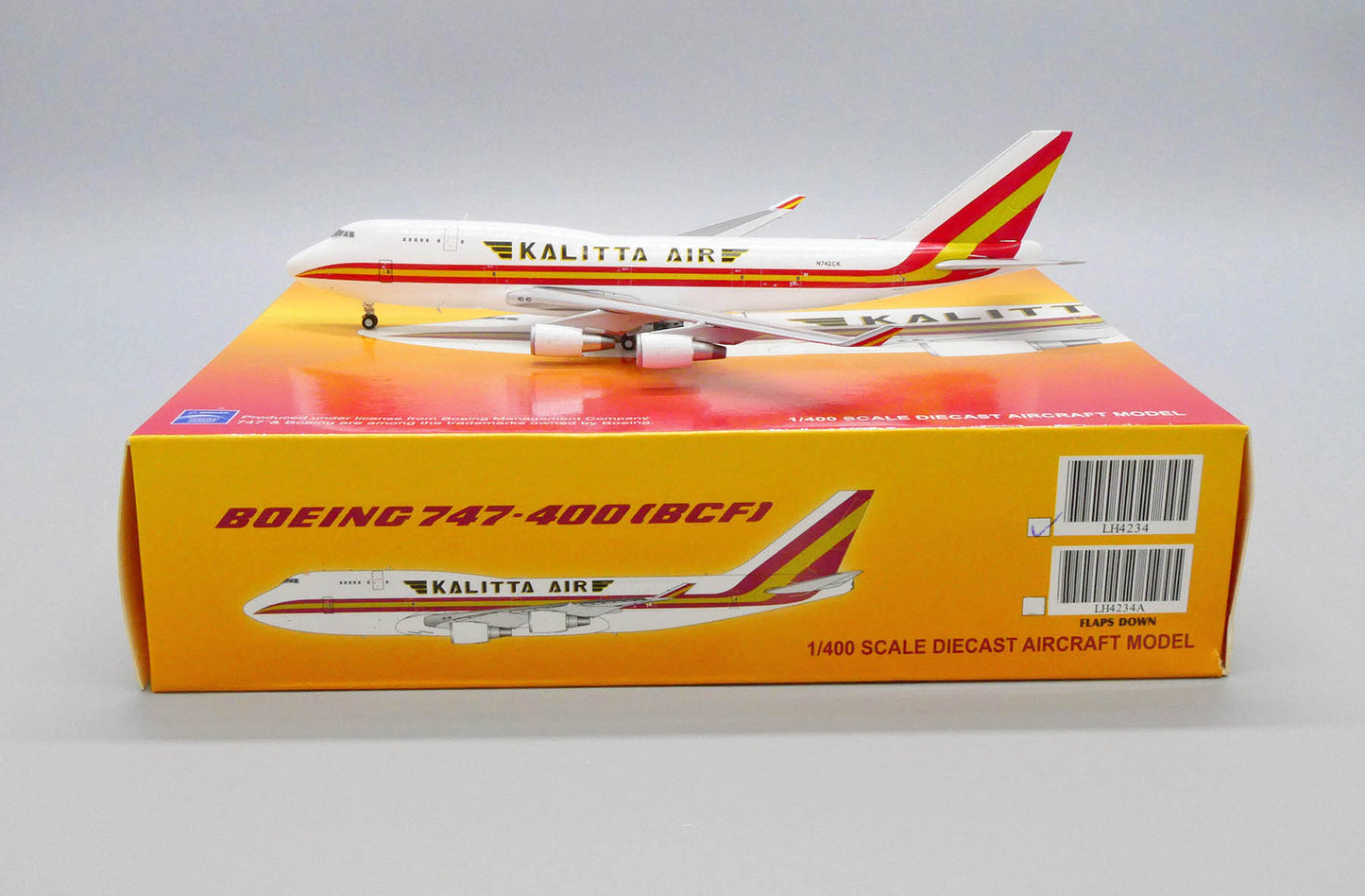 JCWINGS B747-400 (BCF) KALITTA AIR REG: N742CK