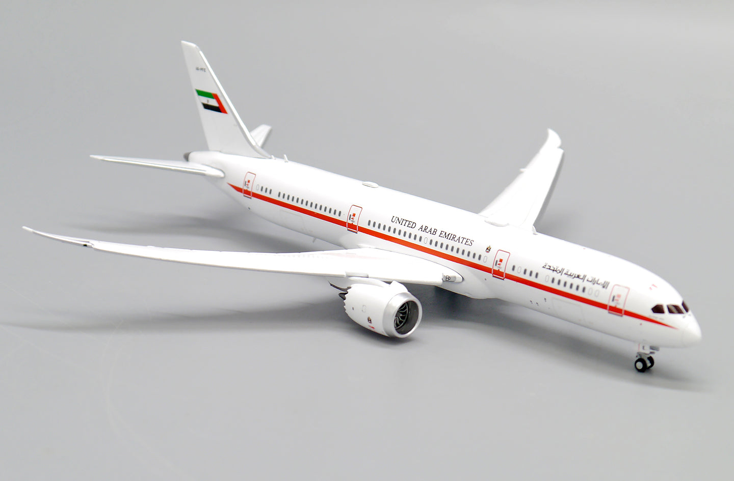JC WINGS B787-9 UAE ABU DHABI (FLAPS DOWN) REG: A6-PFE