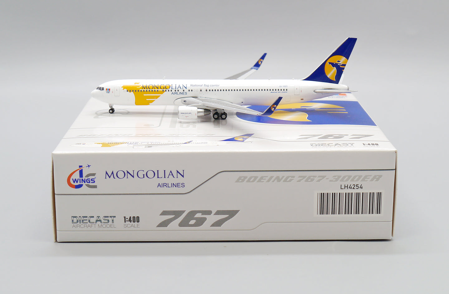 JC WINGS B767 MIAT MONGOLIAN AIRLINES REG: JU-1021