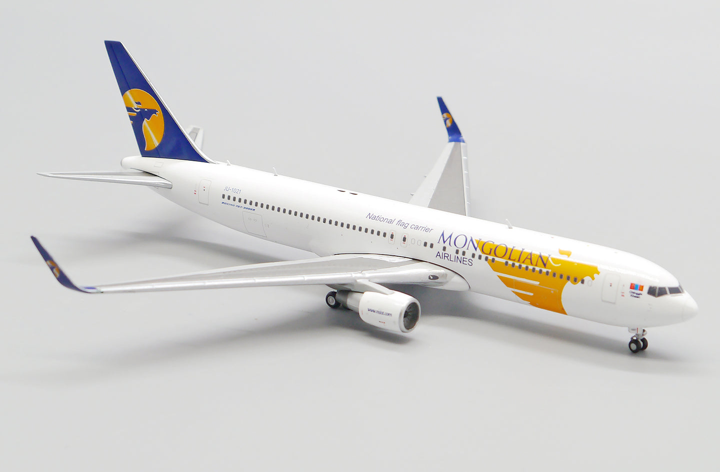 JC WINGS B767 MIAT MONGOLIAN AIRLINES REG: JU-1021
