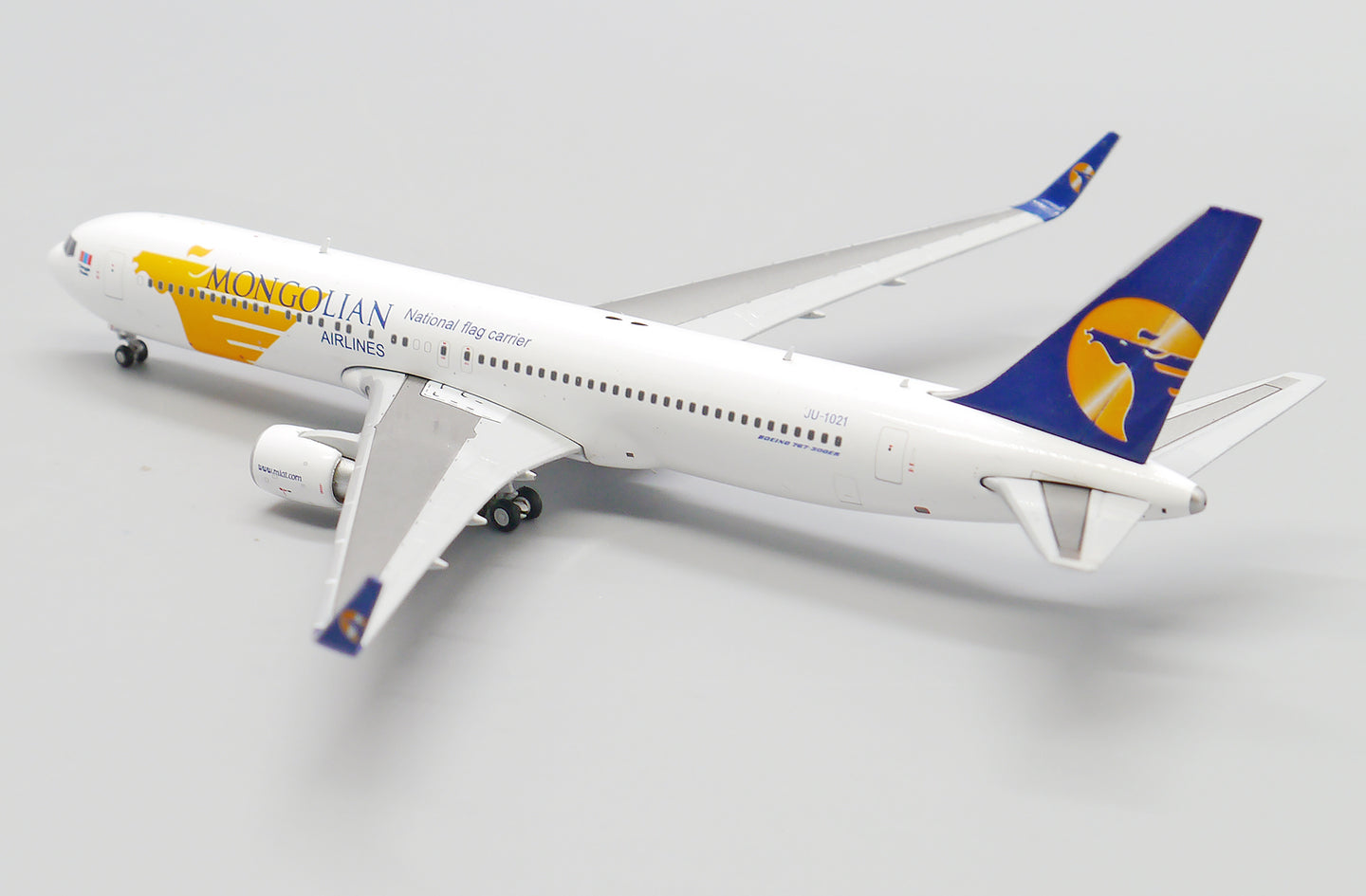 JC WINGS B767 MIAT MONGOLIAN AIRLINES REG: JU-1021