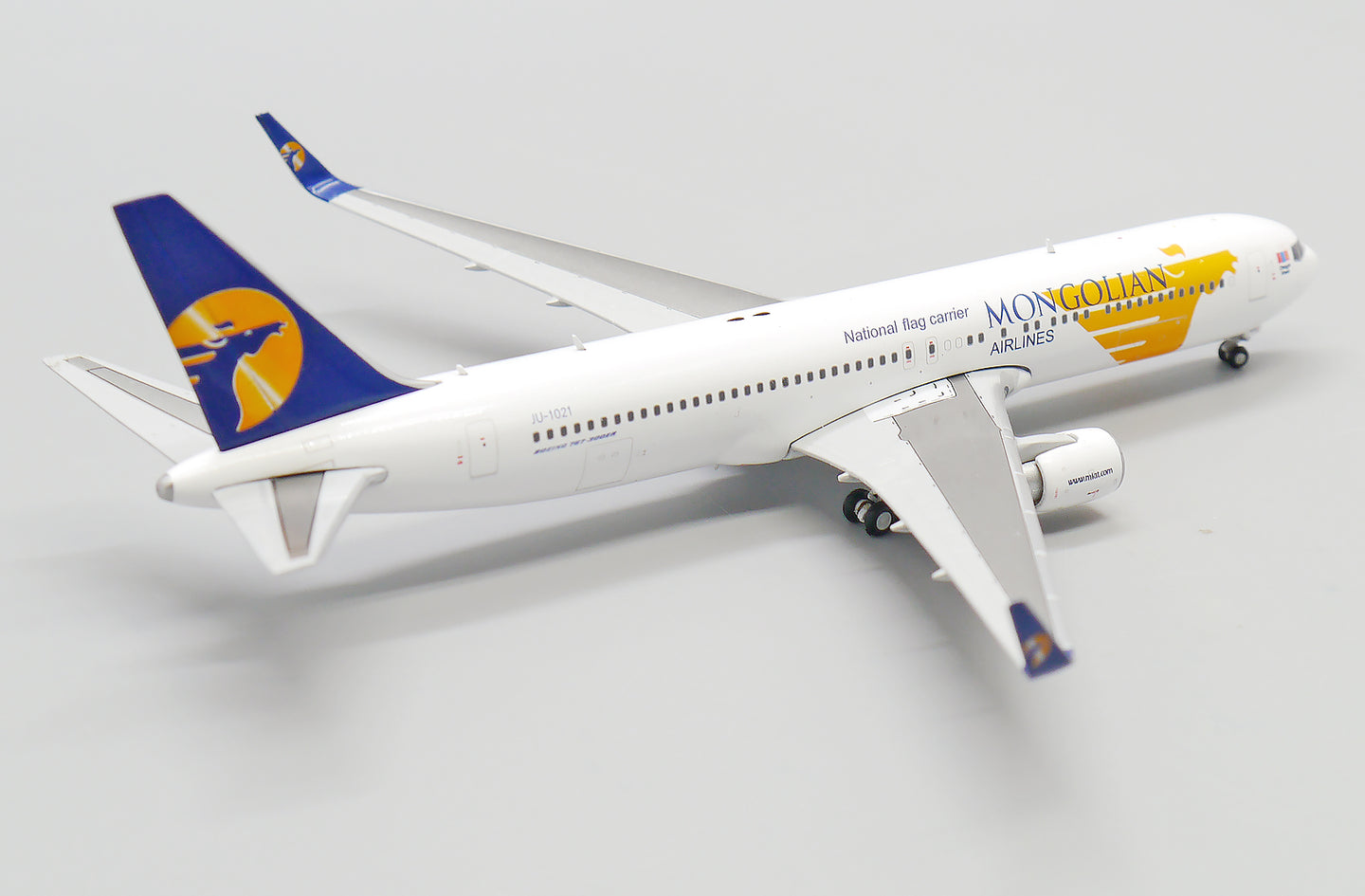 JC WINGS B767 MIAT MONGOLIAN AIRLINES REG: JU-1021