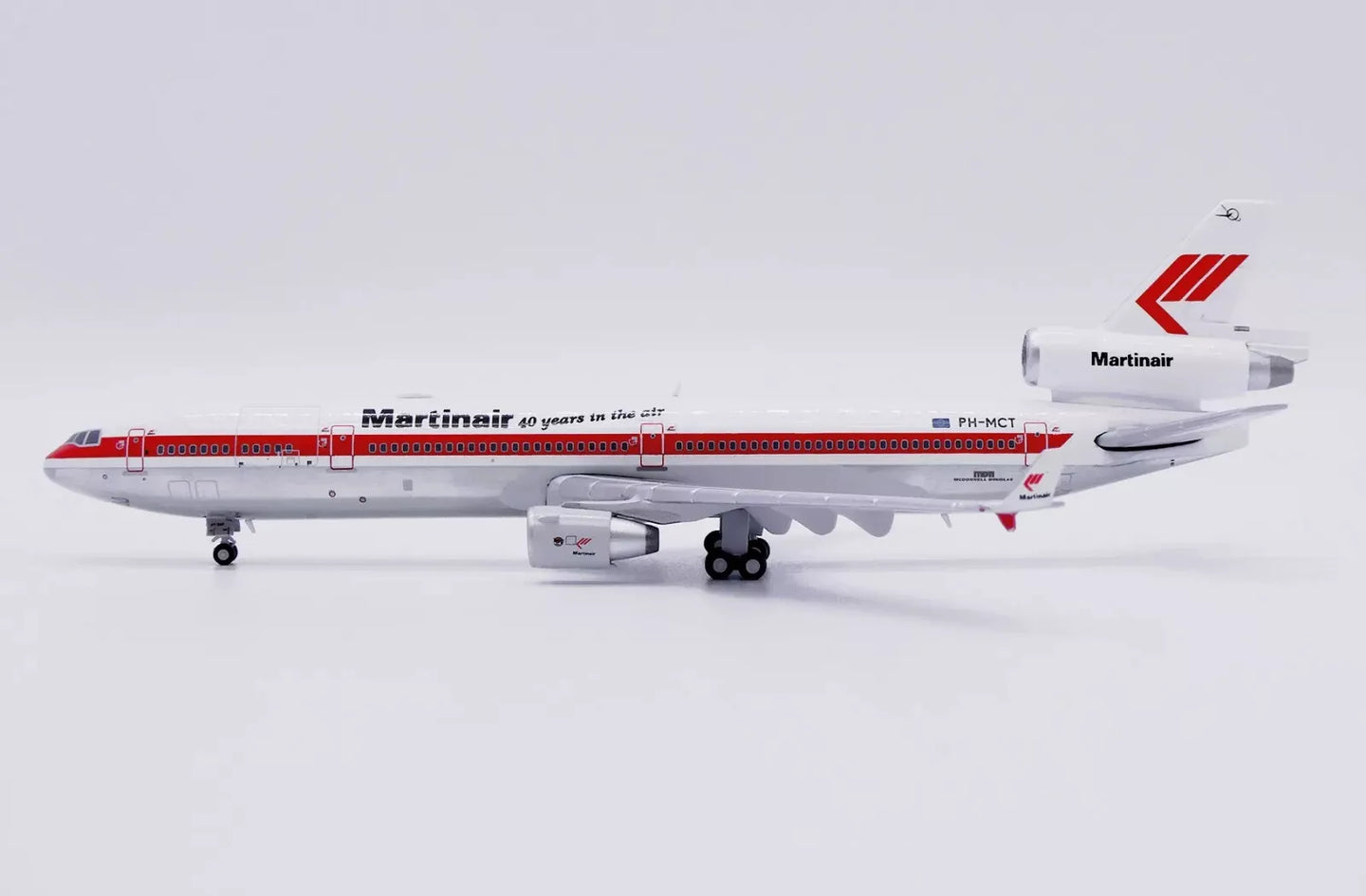 JC WINGS MD-11 MARTINAIR "40 YEARS IN THE AIR" (POLISHED) REG: PH-MCT