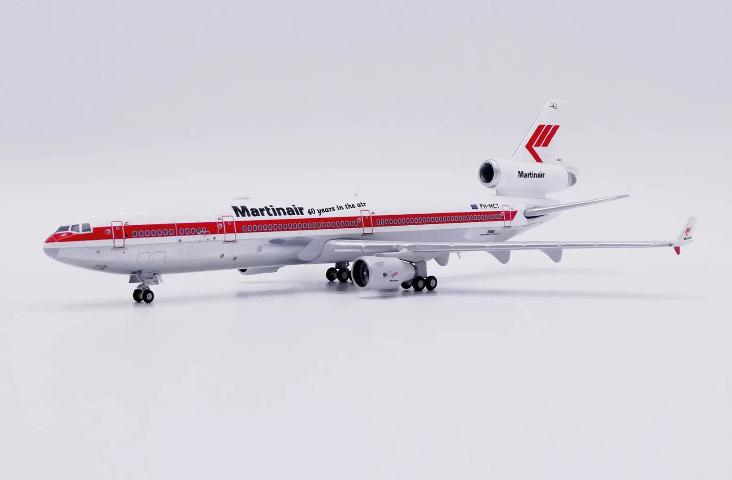 JC WINGS MD-11 MARTINAIR "40 YEARS IN THE AIR" (POLISHED) REG: PH-MCT