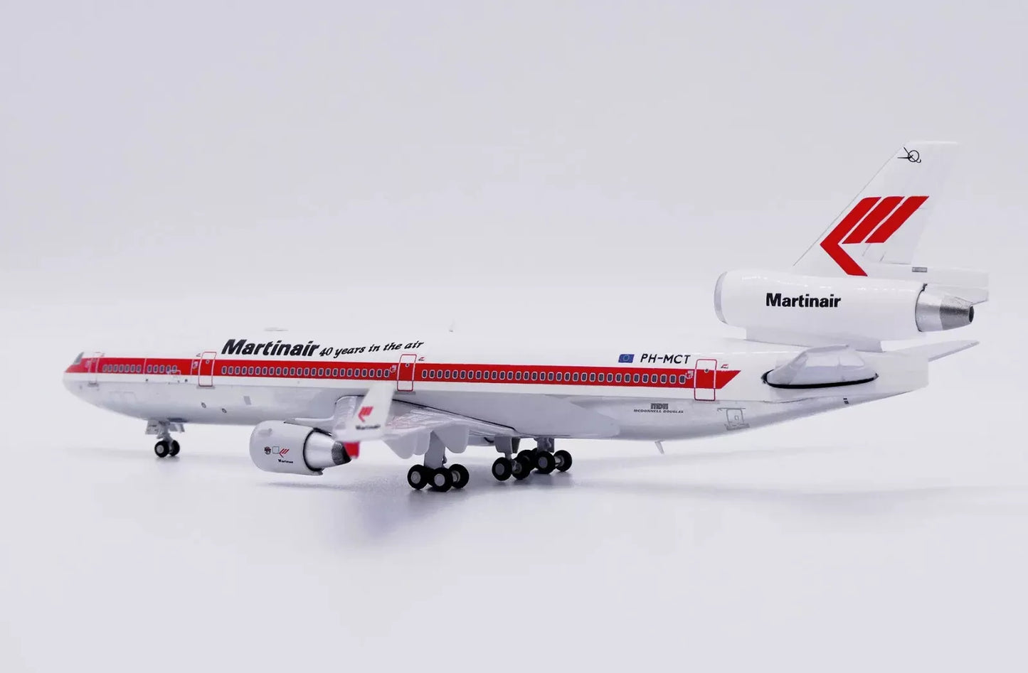 JC WINGS MD-11 MARTINAIR "40 YEARS IN THE AIR" (POLISHED) REG: PH-MCT