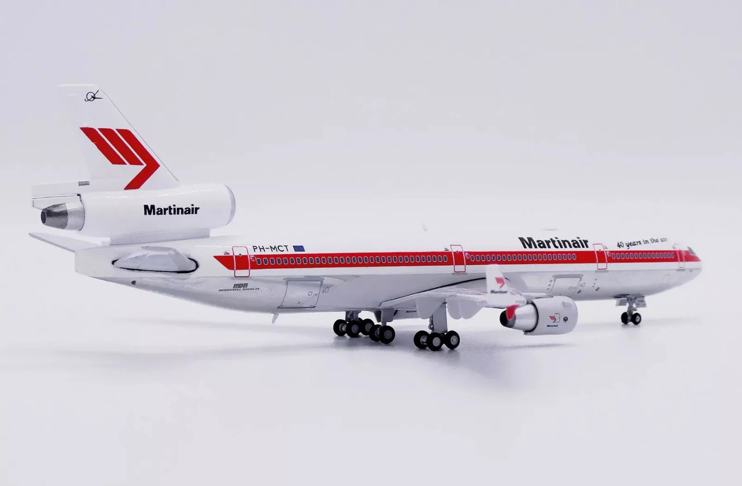 JC WINGS MD-11 MARTINAIR "40 YEARS IN THE AIR" (POLISHED) REG: PH-MCT