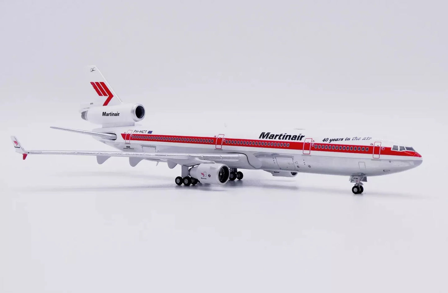 JC WINGS MD-11 MARTINAIR "40 YEARS IN THE AIR" (POLISHED) REG: PH-MCT