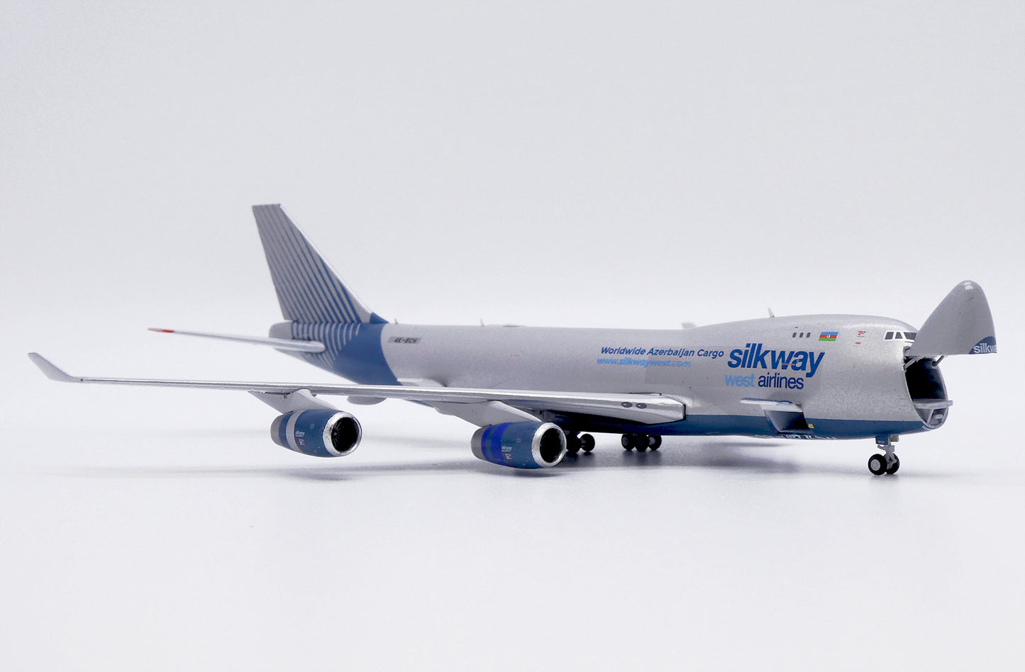 JC WINGS B747-400F SILK WAY WEST AIRLINES (INTERACTIVE SERIES) REG: 4K-BCH