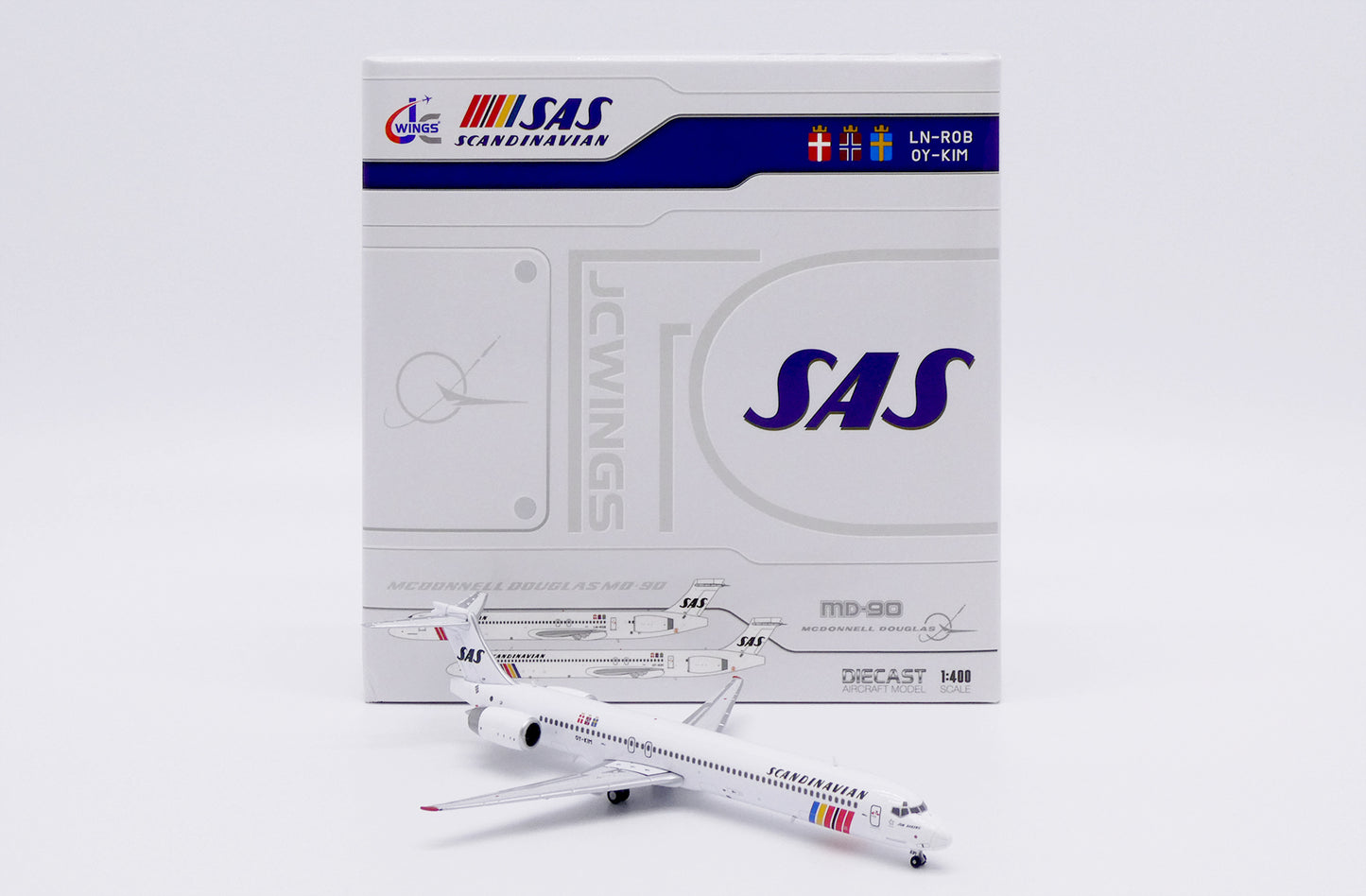 JC WINGS MD-90 SCANDINAVIAN AIRLINES (SAS) REG: OY-KIM