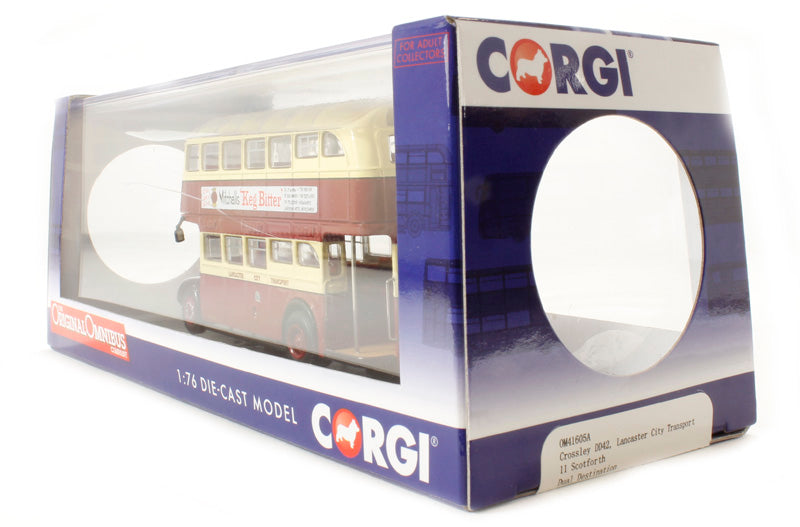 CORGI CROSSLEY DD42 LANCASTER CITY TRANSPORT
