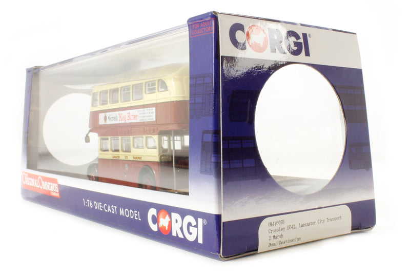CORGI CROSSLEY DD42 LANCASTER CITY TRANSPORT