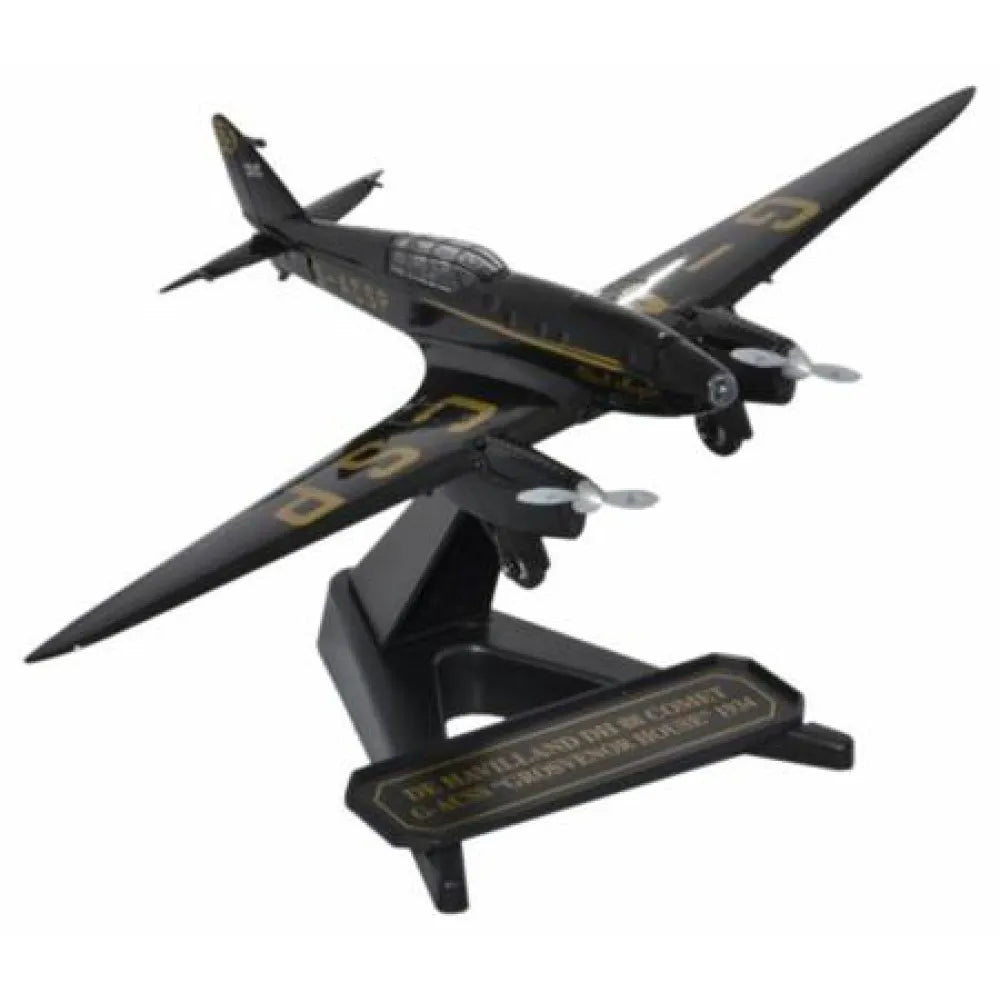 OXFORD DIECAST DH88 COMET G-ACSP BLACK MAGIC