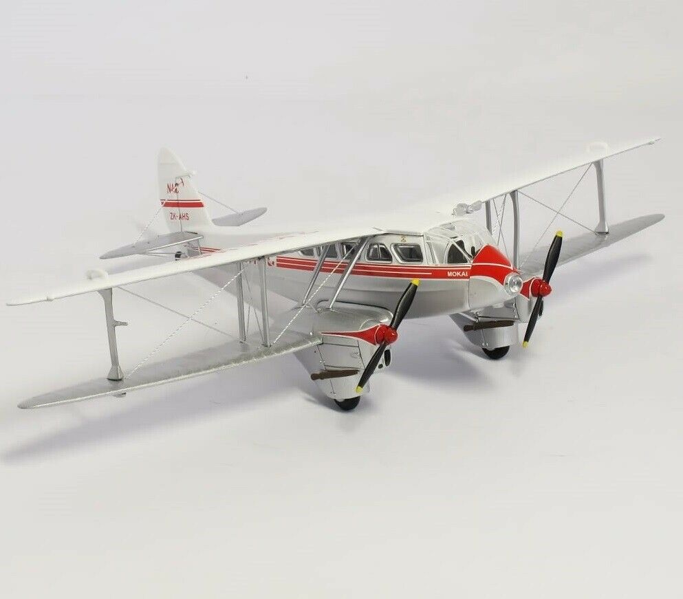 OXFORD DIECAST DH DRAGON RAPIDE ZK-AHS MOKAI NAC