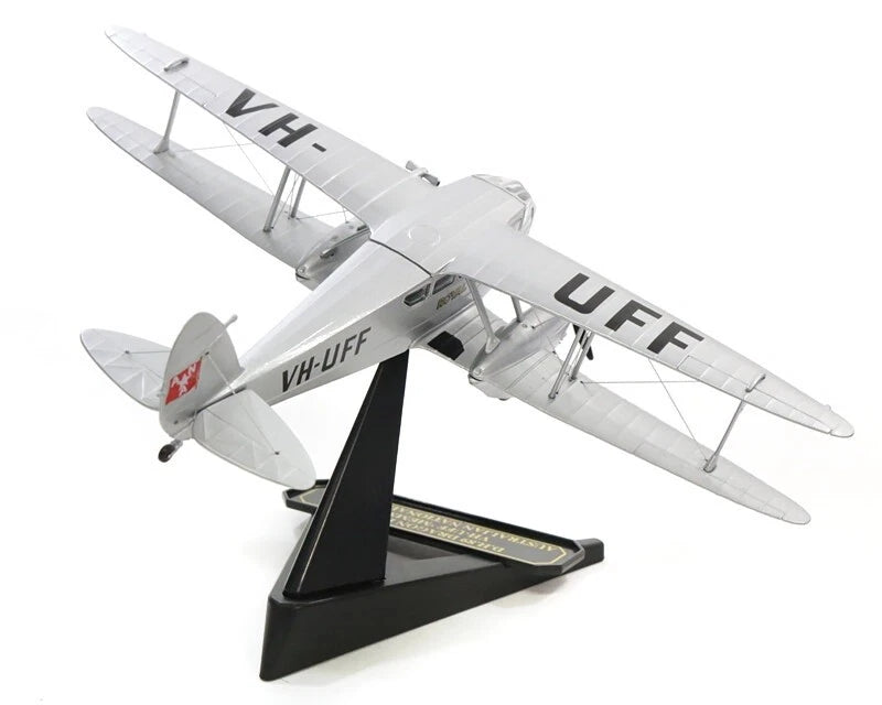 OXFORD DIECAST DRAGON RAPIDE AUSTRALIAN NATIONAL AIRWAYS REG: VH-UFF