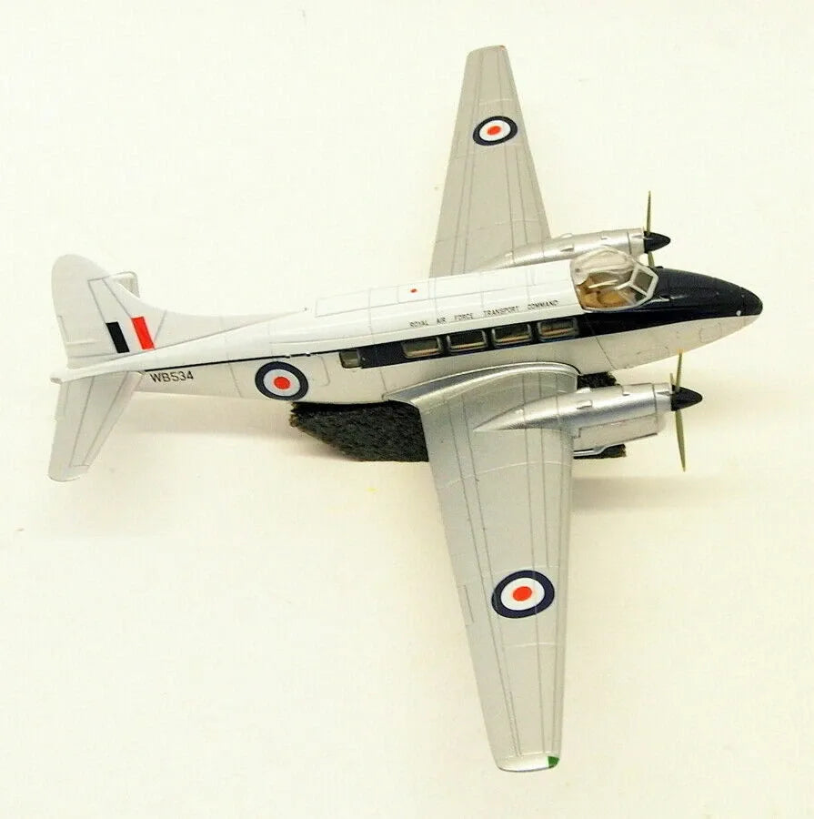 OXFORD DIECAST DH104 DEVON WB534 RAF TRANSPORT COMMAND