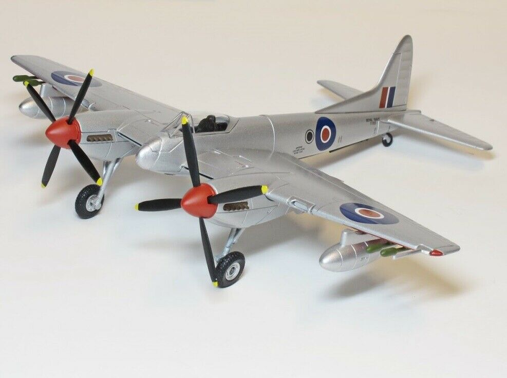 OXFORD DIECAST DH103 SEA HORNET F20 TT193 ROYAL NAVY