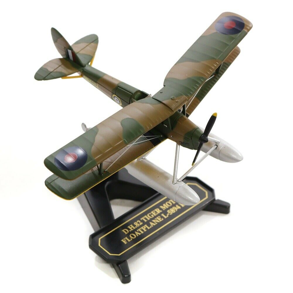 OXFORD DIECAST DH82A TIGER MOTH FLOATPLANE RAF L-5894