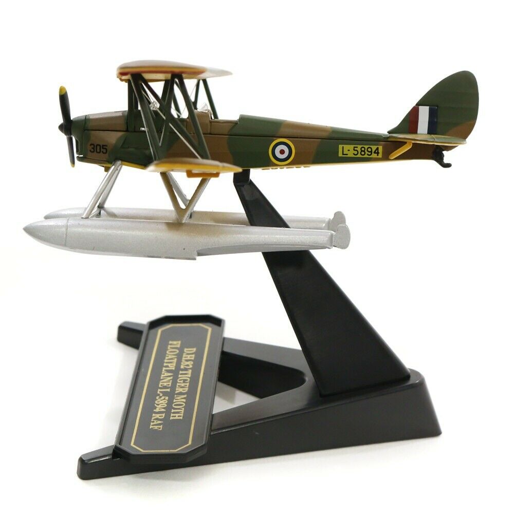 OXFORD DIECAST DH82A TIGER MOTH FLOATPLANE RAF L-5894