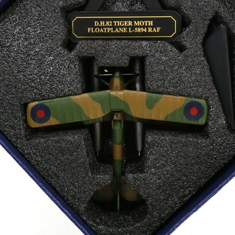 OXFORD DIECAST DH82A TIGER MOTH FLOATPLANE RAF L-5894