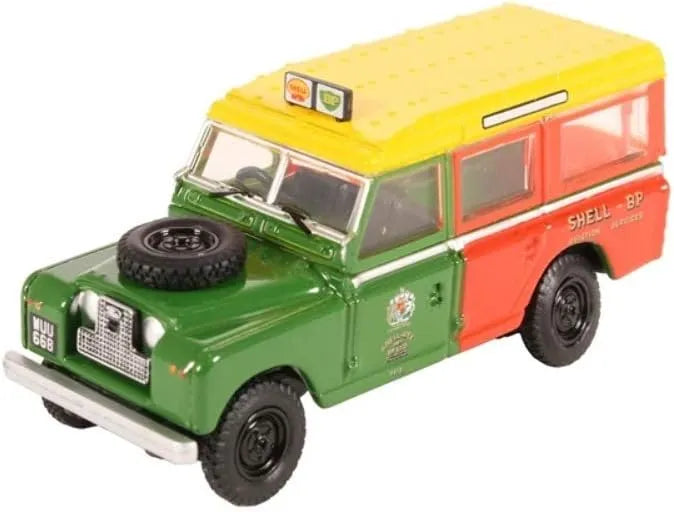 OXFORD DIECAST LAND ROVER SERIES II STATION WAGON "SHELL/BP"