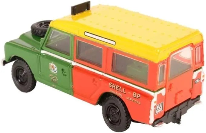 OXFORD DIECAST LAND ROVER SERIES II STATION WAGON "SHELL/BP"