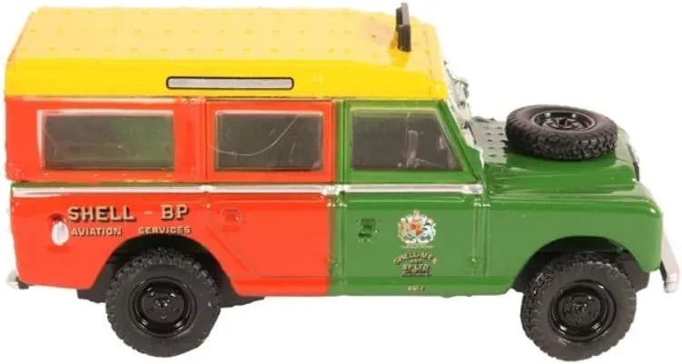 OXFORD DIECAST LAND ROVER SERIES II STATION WAGON "SHELL/BP"