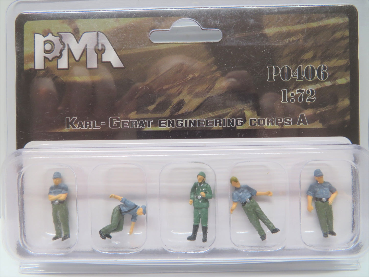 PRECISION MODEL ART KARL GERAT GERMAN ENGINEERING CORPS (A)