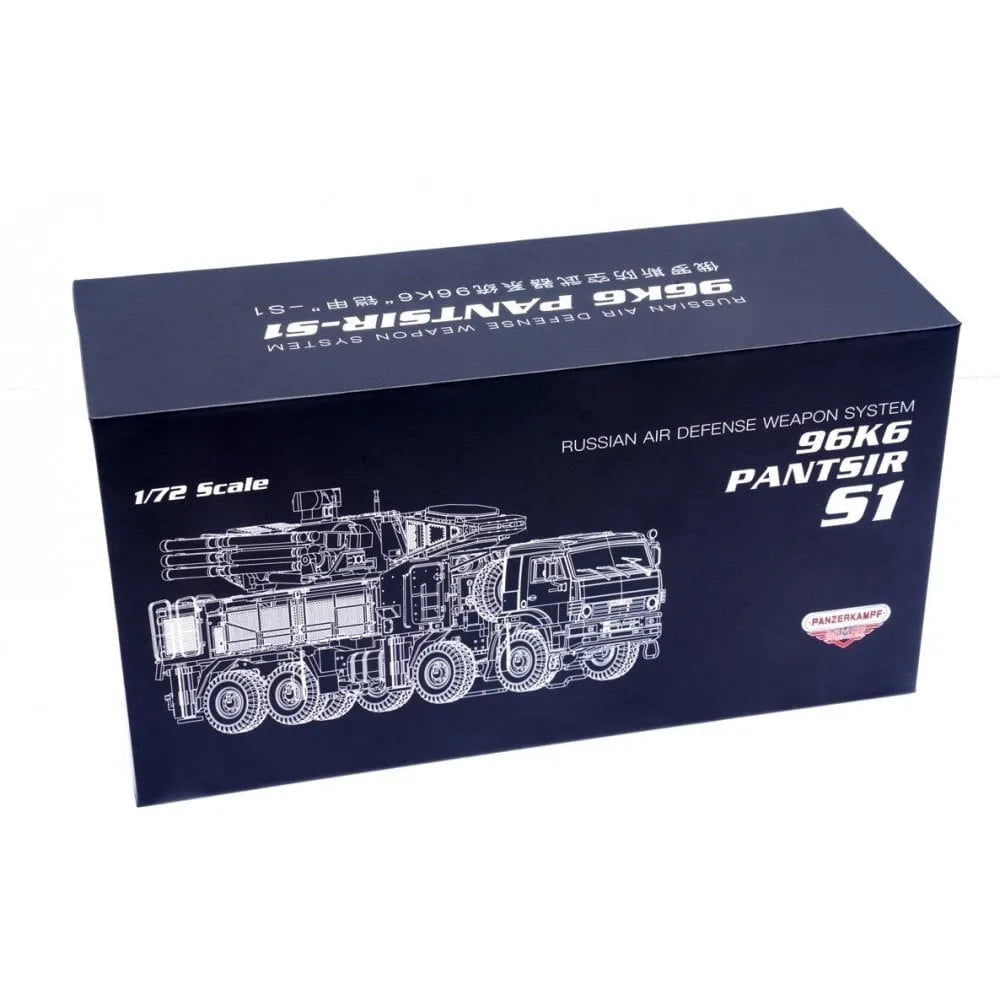 PANZERKAMPF S1 RUSSIAN AIR DEFENSE WEAPON SYSTEM D TYPE TRI COLOUR CAMOUFLAGE RUSSIAS AIR DEFENSE FORCE