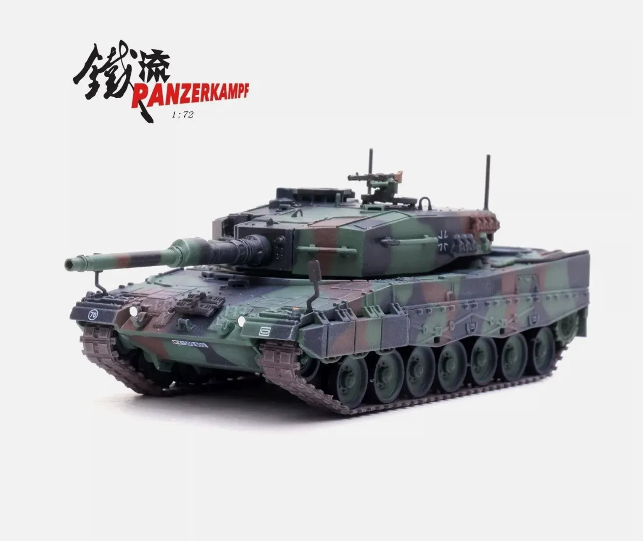 PANZERKAMPF LEOPARD 2A4 BATTLE TANK (WITH SNORKEL) GERMANY NATO CAMOUFLAGE