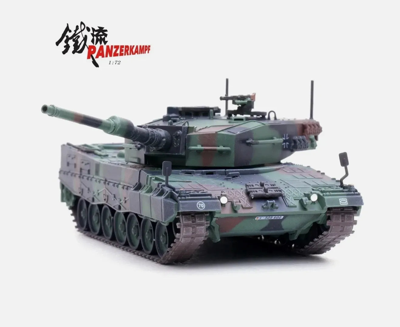 PANZERKAMPF LEOPARD 2A4 BATTLE TANK (WITH SNORKEL) GERMANY NATO CAMOUFLAGE