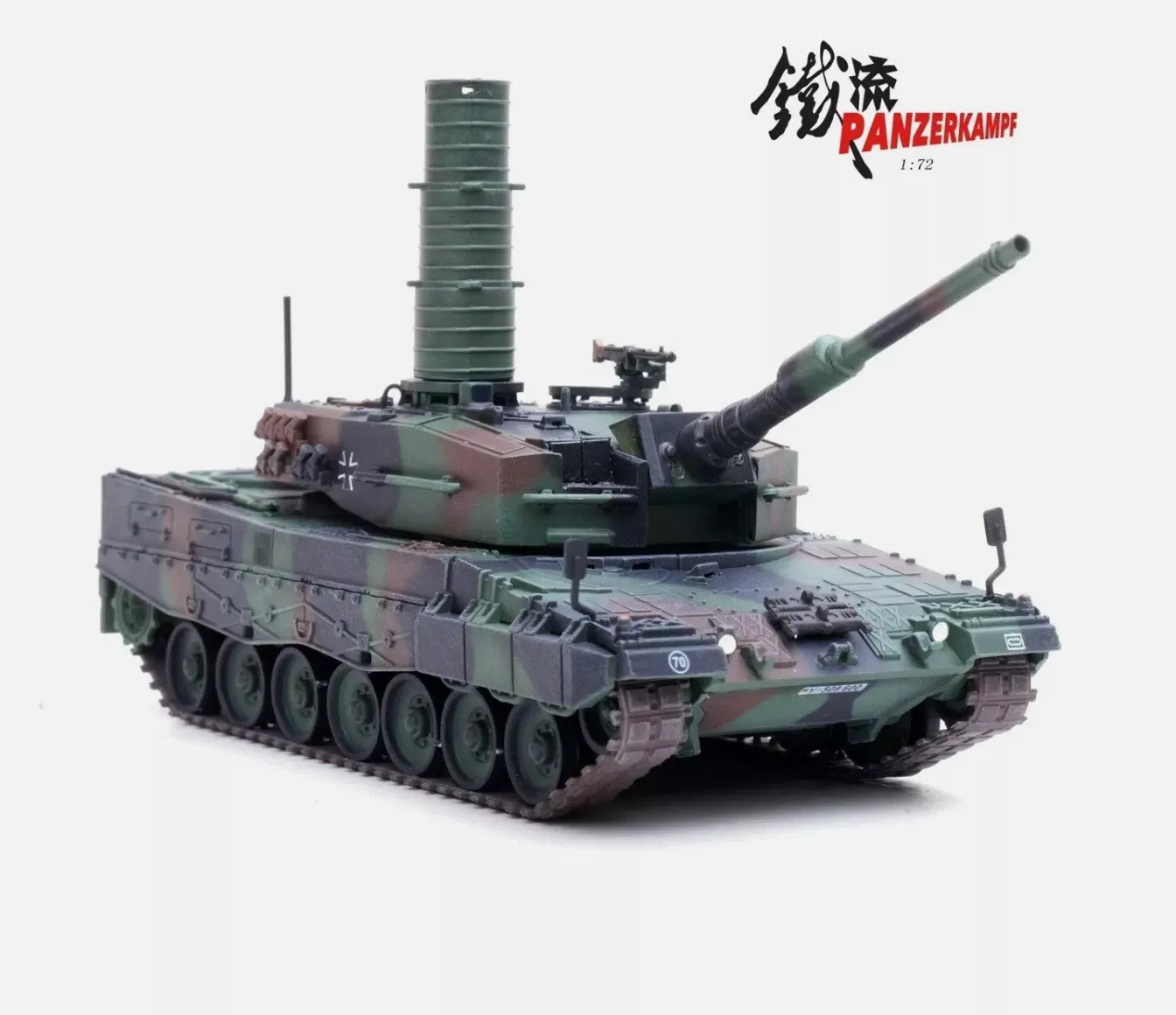 PANZERKAMPF LEOPARD 2A4 BATTLE TANK (WITH SNORKEL) GERMANY NATO CAMOUFLAGE