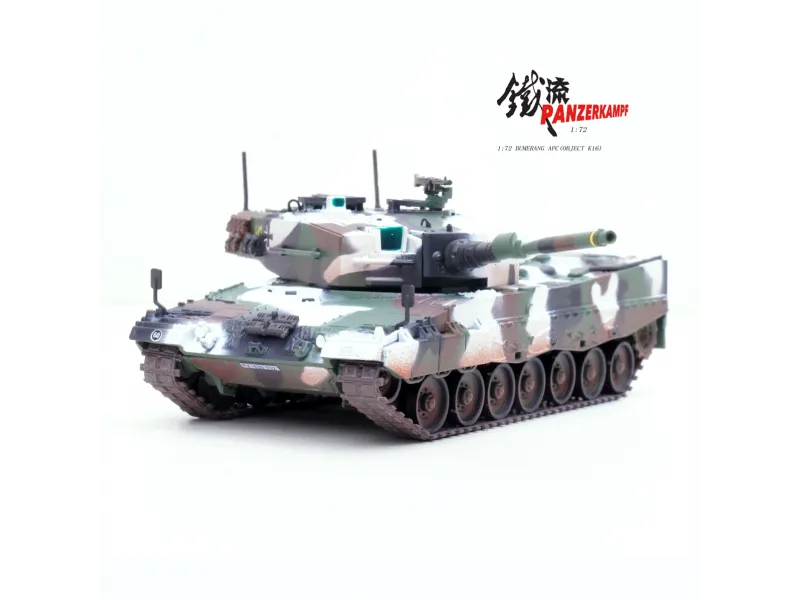 PANZERKAMPF LEOPARD 2A4 BATTLE TANK (WITH SNORKEL) GERMANY WINTER CAMOUFLAGE
